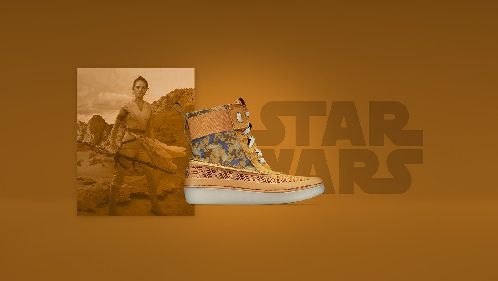 Product Photo of a Clarks, Star Wars collab.